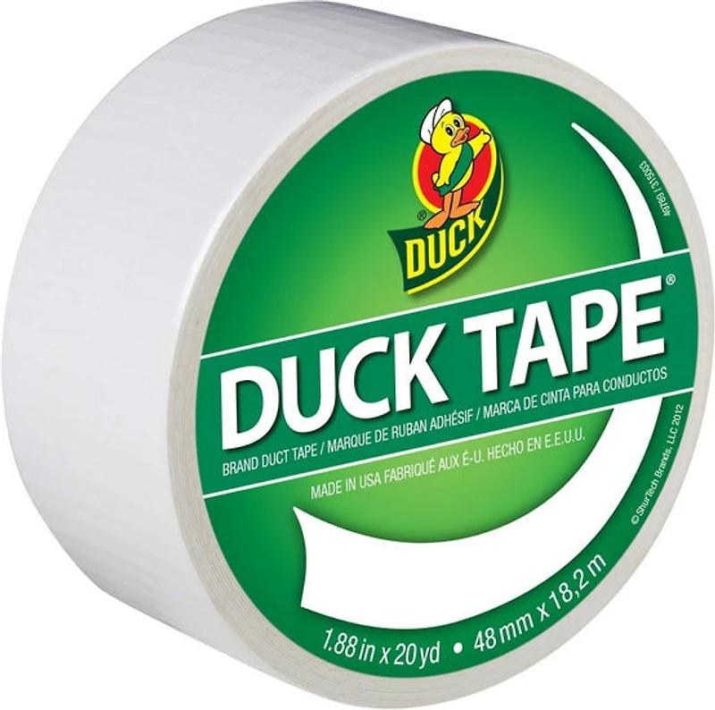 Colourful Duck Tape - WHITE METER