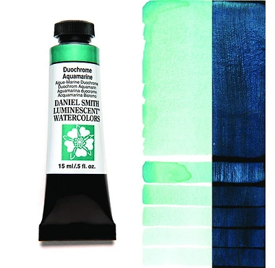 Aquarelle tube aiguemarine duochrome  s1 - 15ml