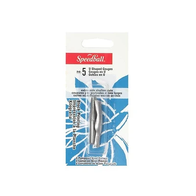 Ens. gouges linogravure - #5 - forme u (2)