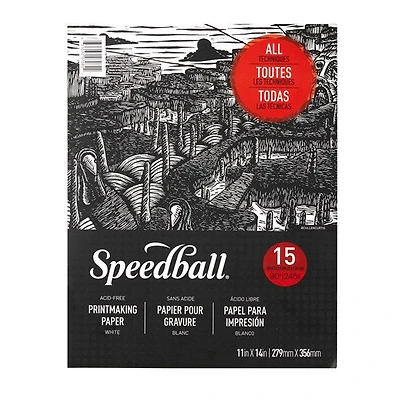 Bloc papier gravure - 11x14po