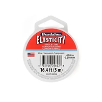 Fil elastique - 0.5mm - transparent - 5m