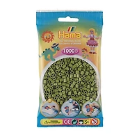 1000-Pack Hama Midi Beads - Olive Green