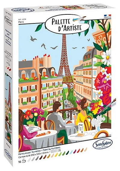 Palette d'artiste : Paris