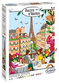 Palette d'artiste : Paris