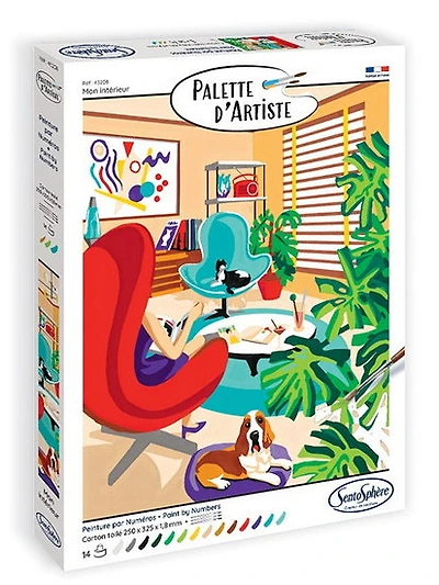Palette d'artiste : mon intérieur