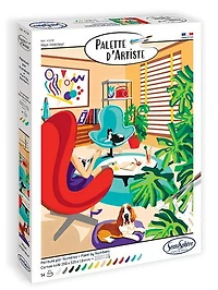 Palette d'artiste : mon intérieur