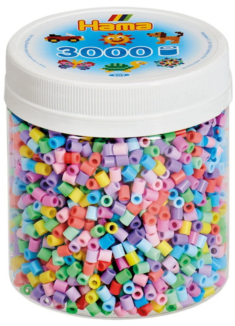 Pot 3000 perles Hama midi