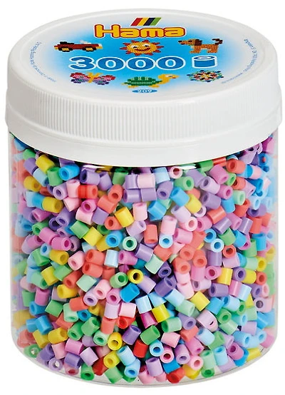 Pot 3000 perles Hama midi