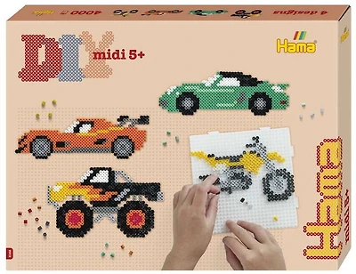 Boîte cadeau Hama midi - Voitures