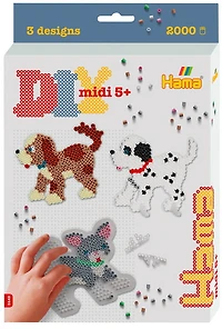 Boîte cavalier Hama midi - Chiens et chats