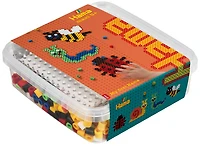 Boîte perles et plaque Hama maxi - Insectes