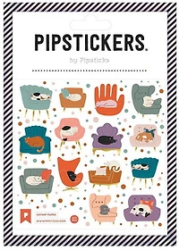 Autocollants Siestes félines