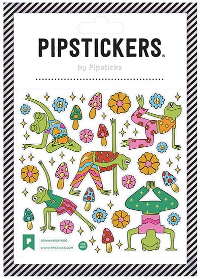 Autocollants Yoga de grenouilles