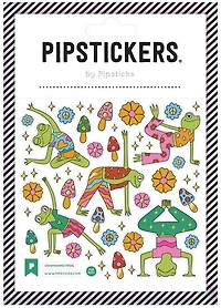 Autocollants Yoga de grenouilles