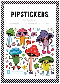 Autocollants champignons groovy