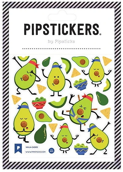 Autocollants Avocats ninjas