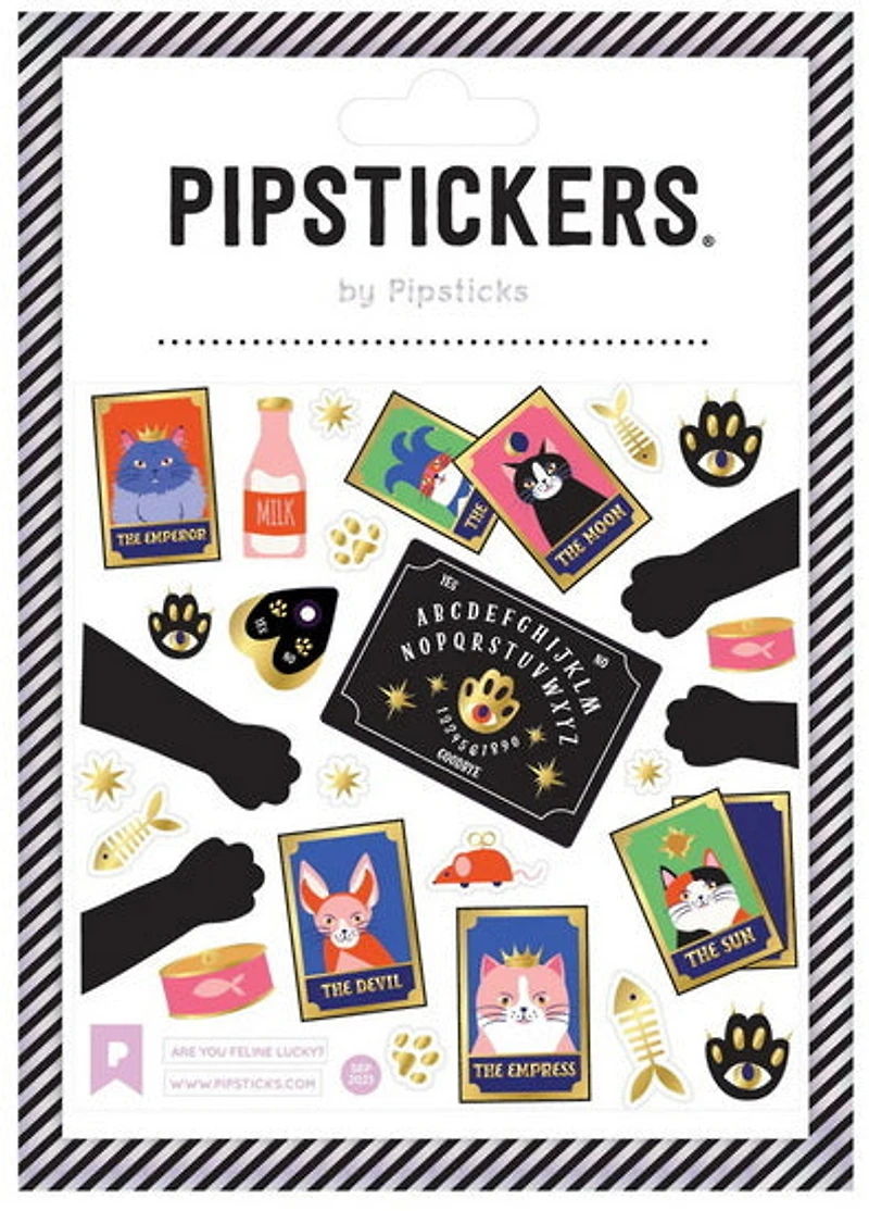 Autocollants Divination féline