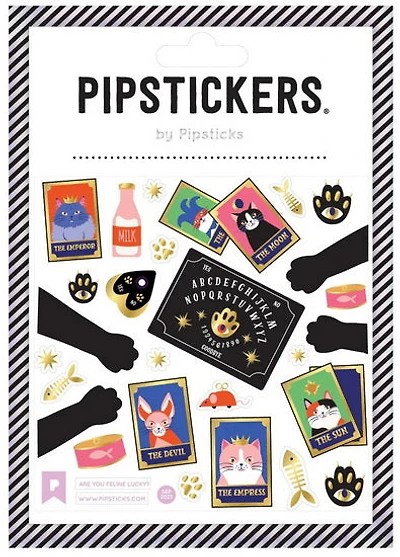 Autocollants Divination féline