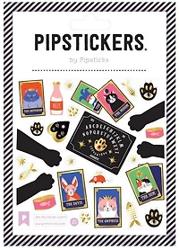 Autocollants Divination féline