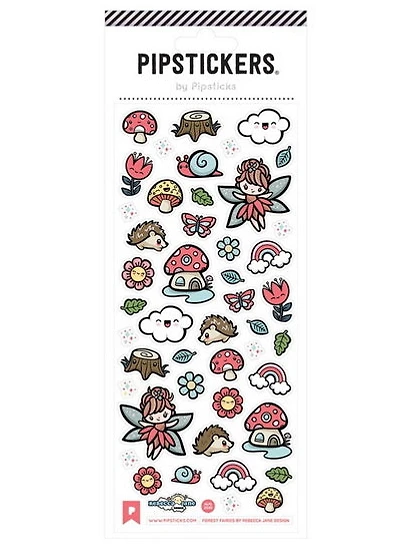 Autocollants Fées et champignons