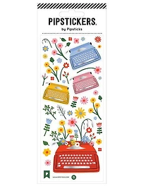 Autocollants Dactylos fleuries