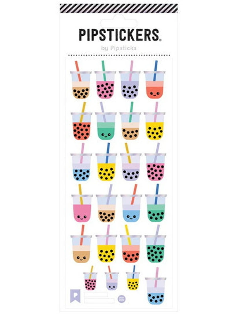 Autocollants Thés aux perles