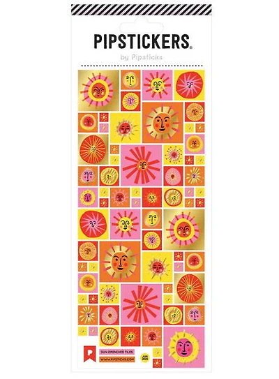 Autocollants Mosaïque de soleils