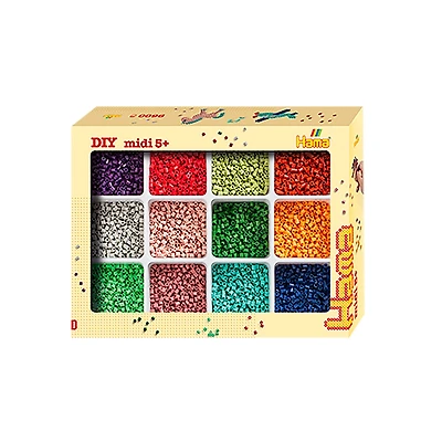 Hama Storage Box - 12 Colors - 9600 Beads