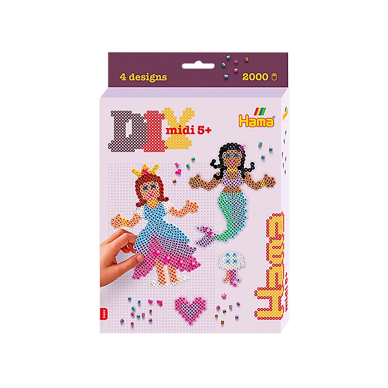 Coffret Hama - 2000 perles - Princesse sirène