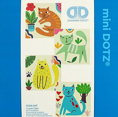 Mini dotz : j'adore les chats