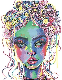Beauté électrique néon