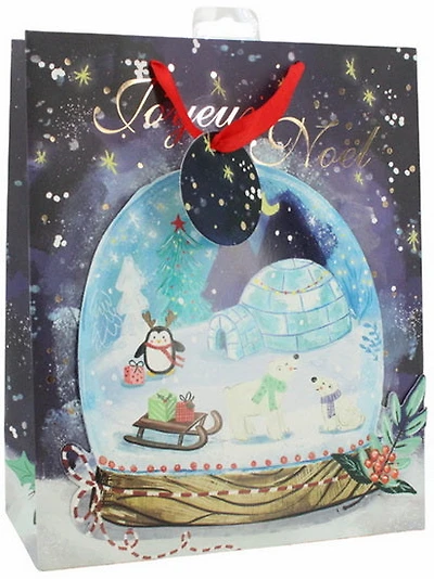 Sac moyen boule à neige FR