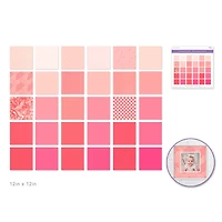 Bloc papier Forever in Time - 30 feuilles - Rose