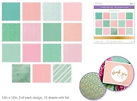 Paper pad - 30s - sweetness foil - 12x12in