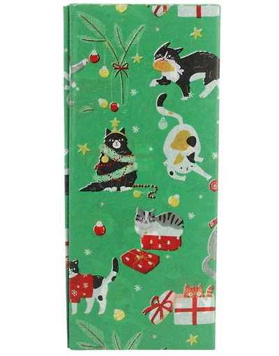 Papier de soie chats de Noël