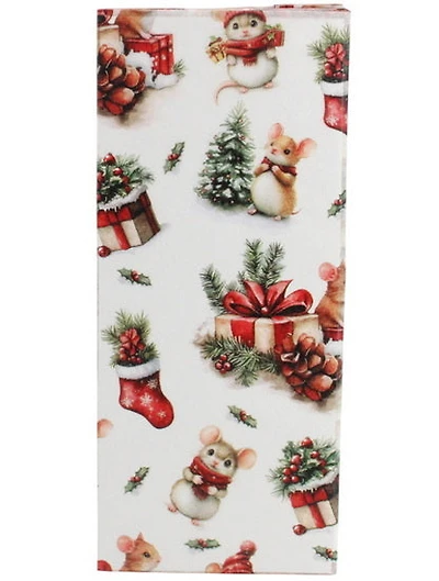 Tissue Paper Christmas Mouses