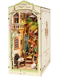 Diorama appui-livre - L'Allée des fleurs