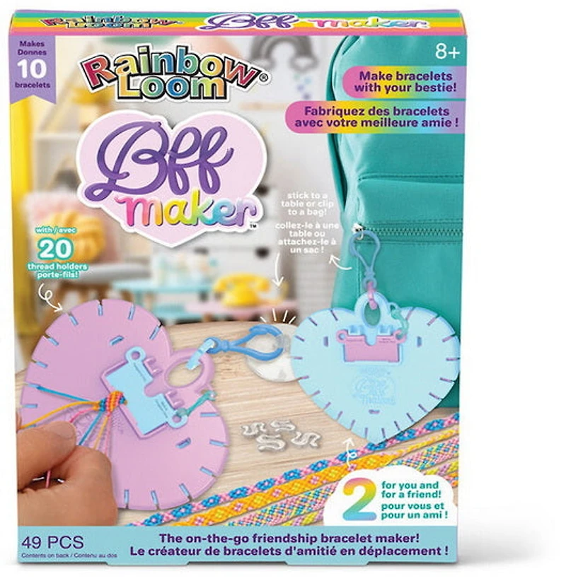 Rainbow Loom BFF Maker The On-The-Go Friendship Bracelet Maker
