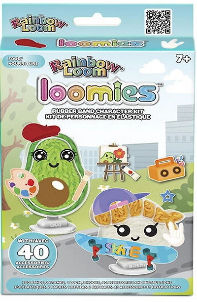 Rainbow Loom Loomies Food Rubber Band Character Kit 2 pack