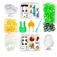 Set of 2 Loomies Rainbow Loom Rubber Band Characters - Food