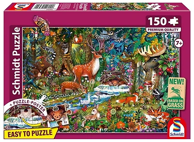 Animaux dans la forêt d'Europe 150mcx