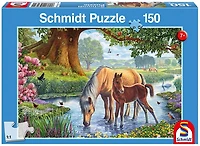 Chevaux dans le ruisseau 150mcx