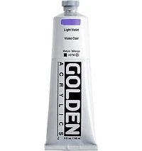 Acrylic heavy body - 5 oz  light violet  s3