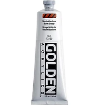 Acrylique haute viscosité - 5 oz  orange brulée benzimida  s5