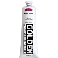 Acrylic heavy body - 5 oz  magenta medium  s6
