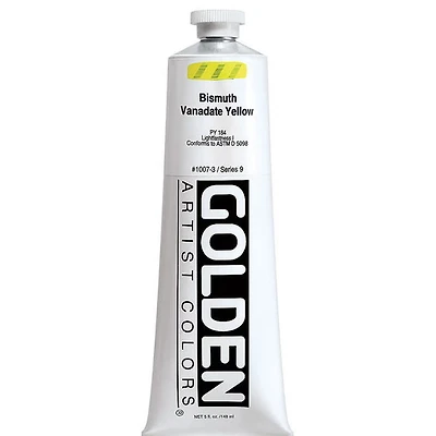 Acrylique haute viscosité - 5 oz  jaune vanadate bismuth  s9