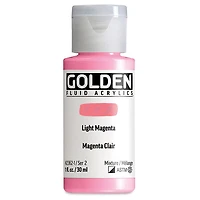 Acrylique fluide - 1 oz  magenta clair  s2