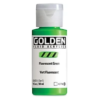 Acrylique fluide - 1 oz  vert fluo  s5