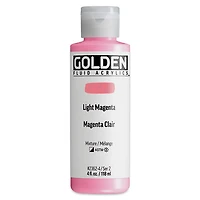 Acrylic fluid - 4 oz  light magenta  s2