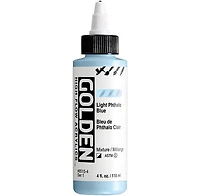 Acrylique high flow - 4 oz  bleu de phthalo clair  s1